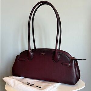 Coach Empire 34 Leather Shoulder Bag